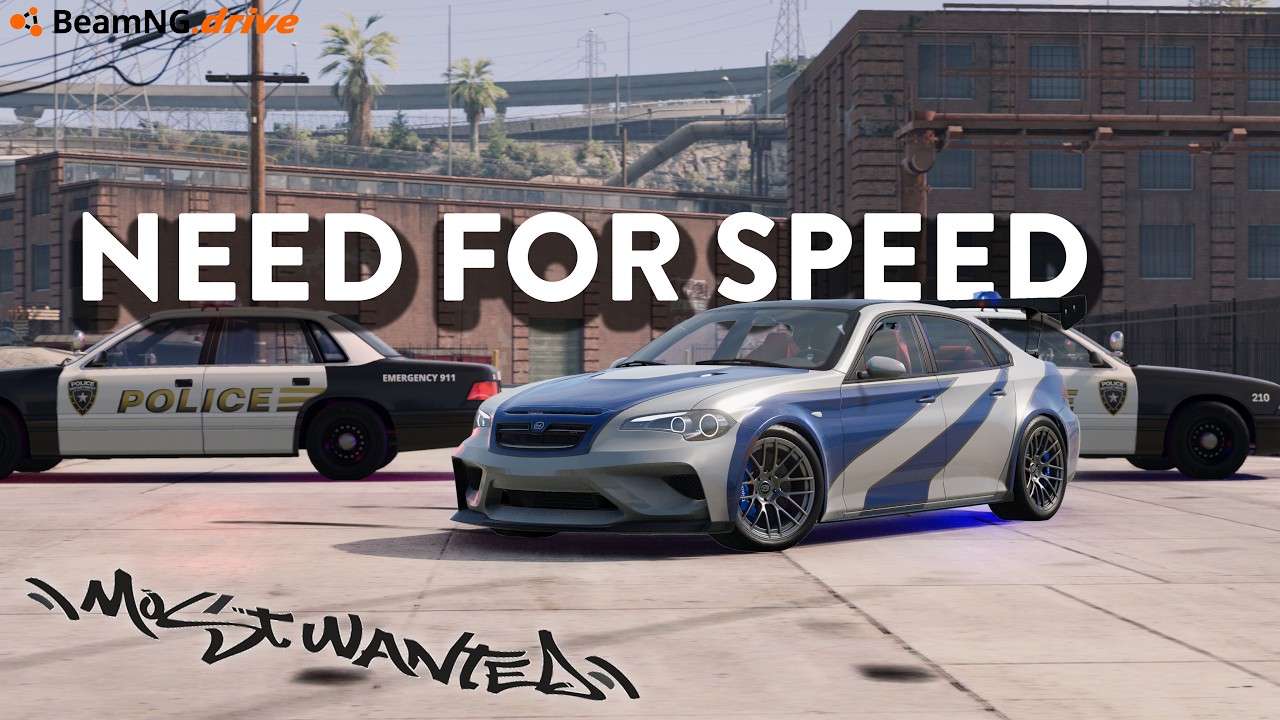 Need for Speed, но это BeamNG! // Обзор модов №1