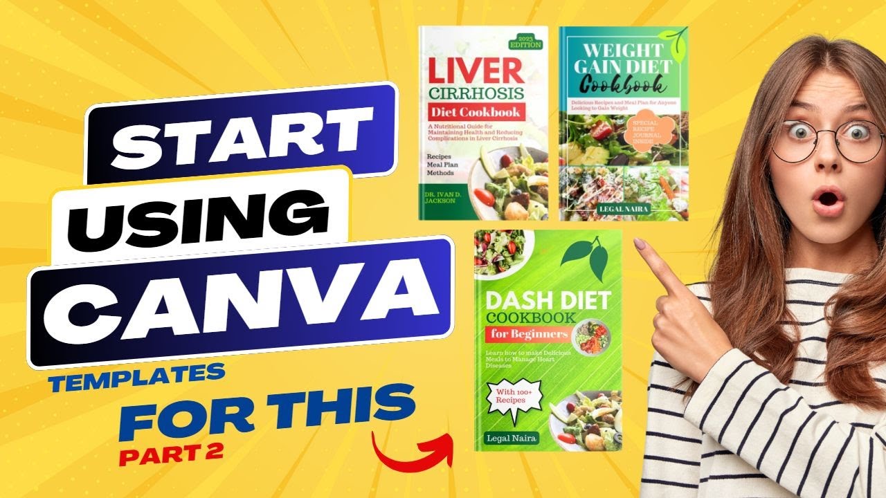 DESIGN EBOOK COVERS LIKE A PRO | Make $1,000 Monthly #canvatutorial #amazonkdp #legalnaira