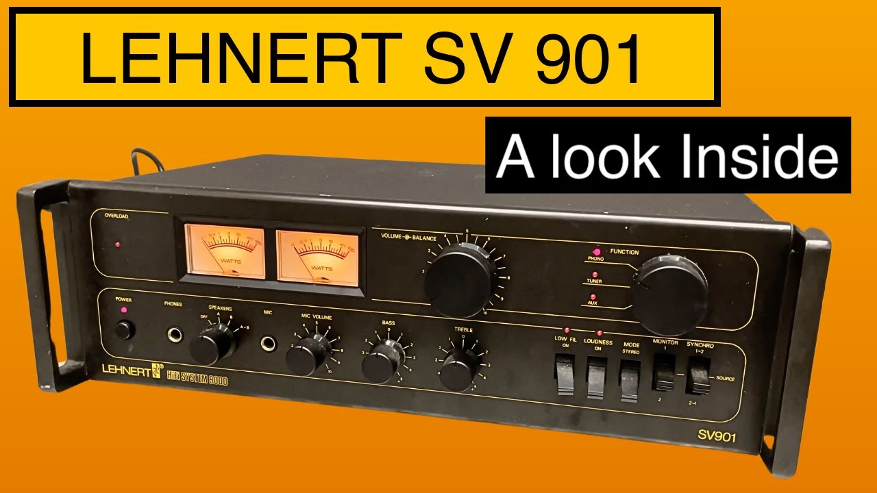 LEHNERT SV 901 HiFi - A look inside