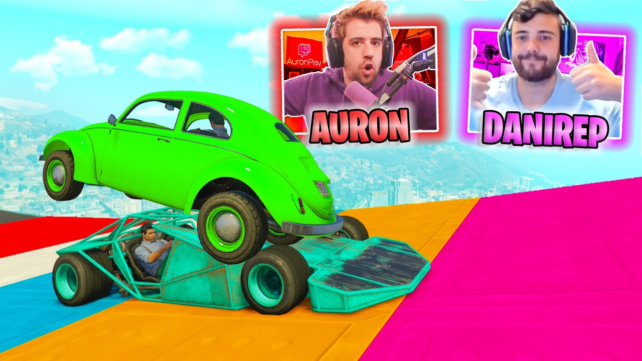 CARA A CARA BRUTAL! ME PONGO MUY NERVIOSO!! CON AURONPLAY Y AMIGOS! - GTA V ONLINE