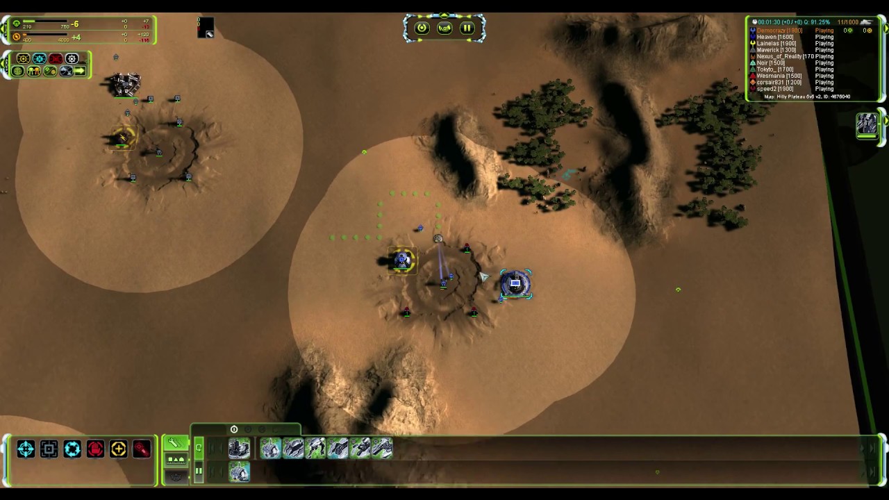 #63 Lag game Supreme Commander: Forged Alliance via faforever.com