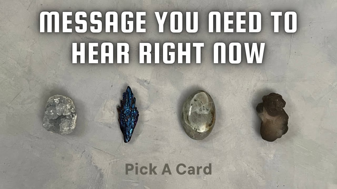 Message You NEED to Hear Right Now! tarot pick a card