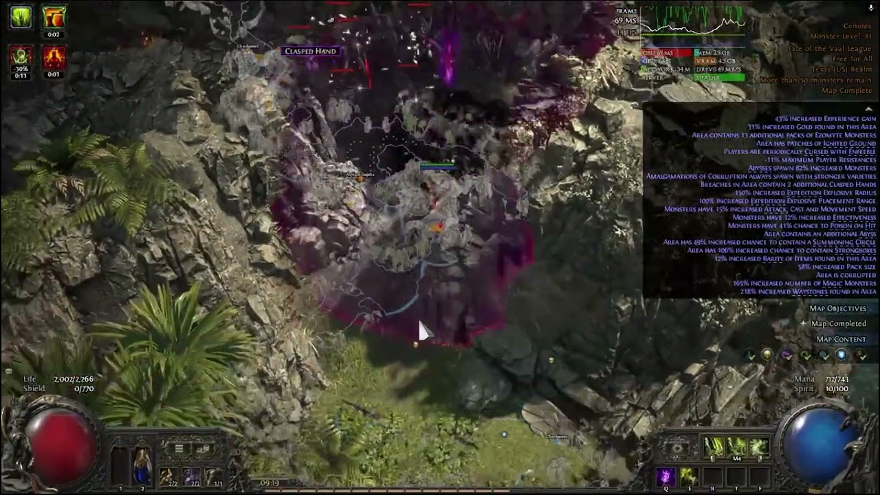 Spiral Volley Poison poe 2 0.4  - T16 6mods