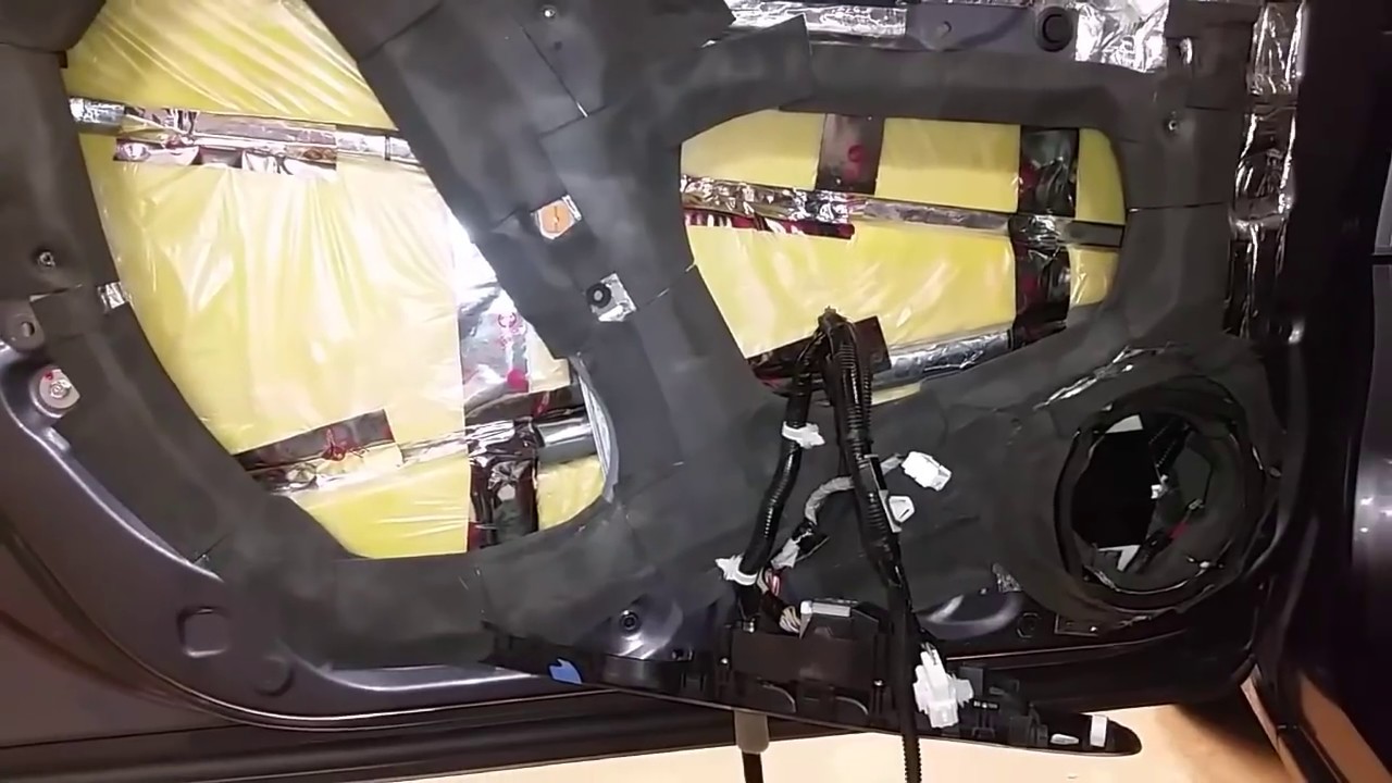 Acoustical Treatments For Automotive Doors