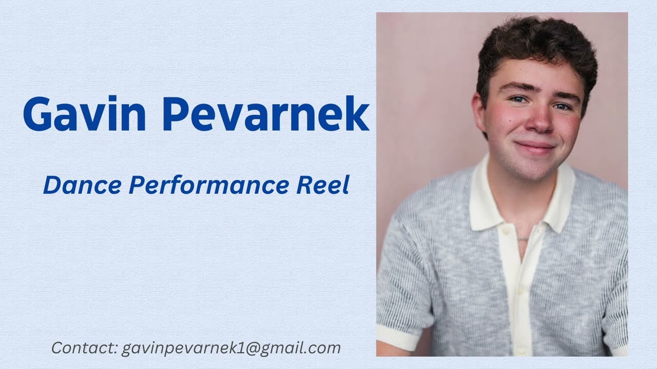 Gavin Pevarnek Dance Reel