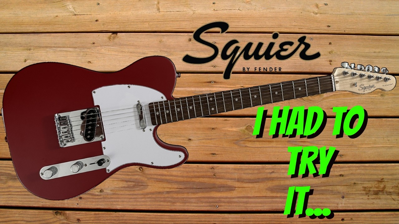Amazon Only: The Squier Debut Telecaster (This One Actually Works)