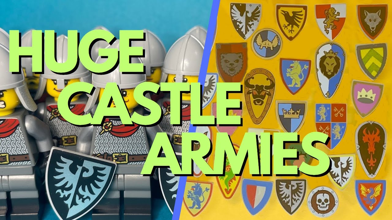 LEGO Castle Army Building |The Beginning|