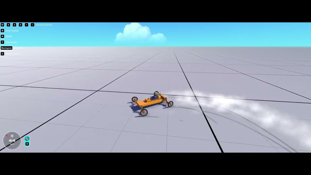 Trailmakers drift car test