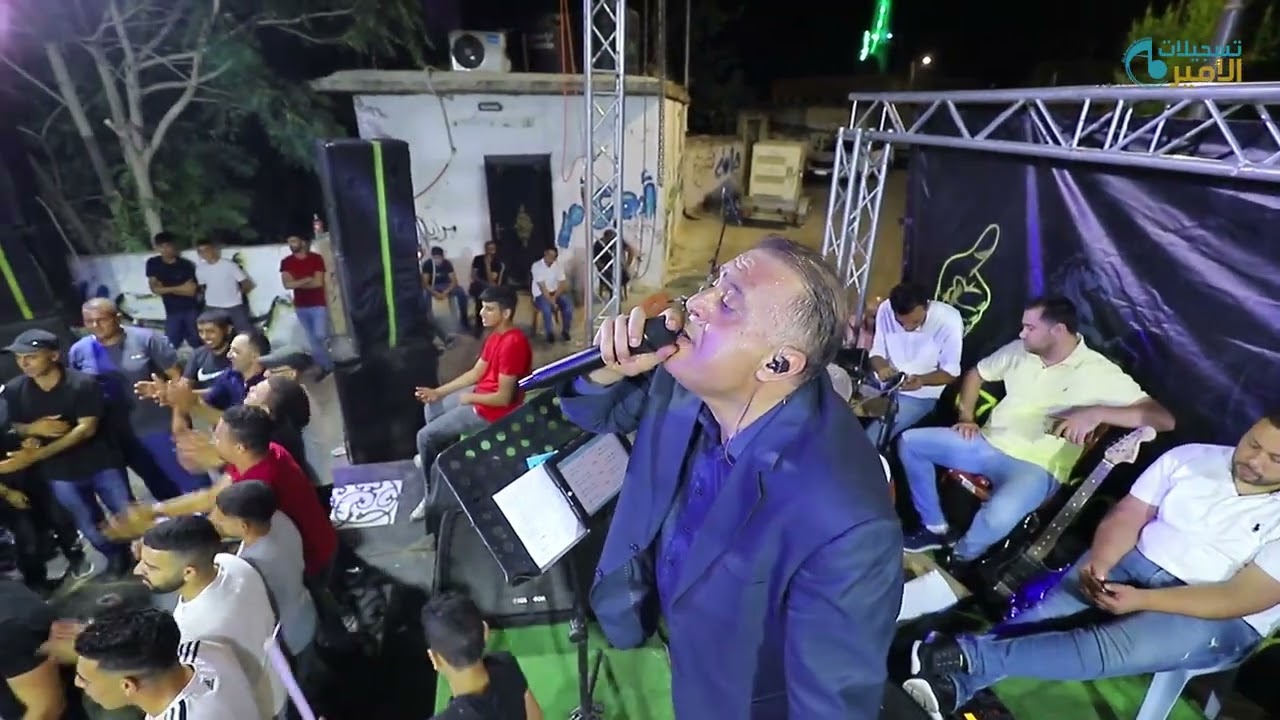 الفنانين ابراهيم  وسامي اصبيحات  دحية حريقة اكشن العريس يزن الملح عين قينيا تسجيلات الأمير 2022