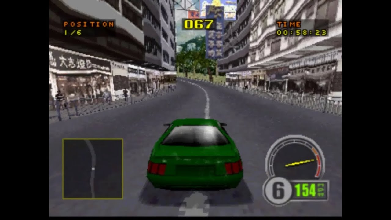 Test Drive 6 (1999) PSX Gameplay - Hong Kong
