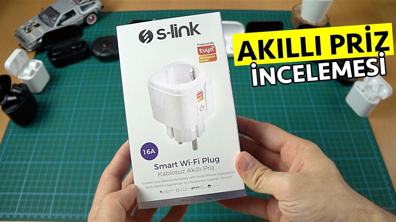 S-link Wifi Akıllı Priz incelemesi TUYA uygulamalı