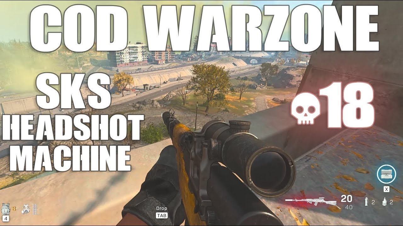 18 Kill SOLO WIN | SKS & Mp5 Class | CoD Warzone Gameplay (No Commentary)