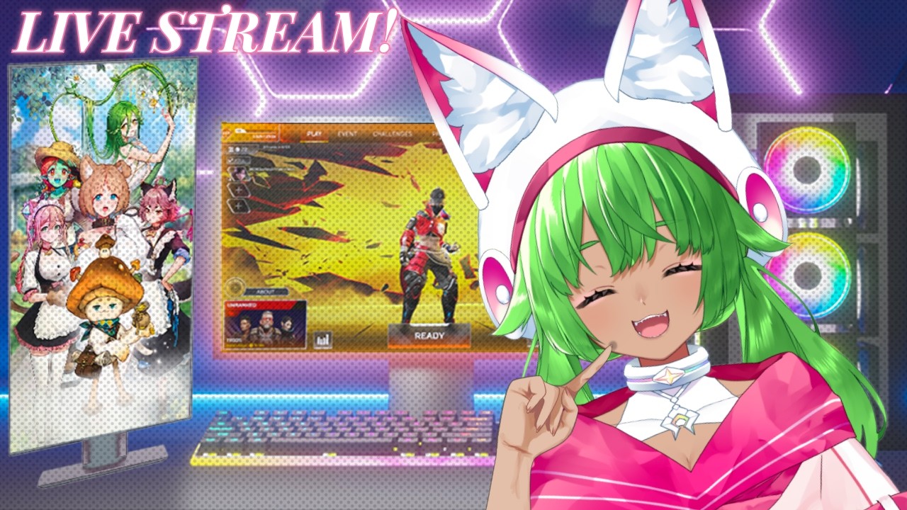 Cat-Based Gameplay!  |  VTuber Live Stream 🍃💚