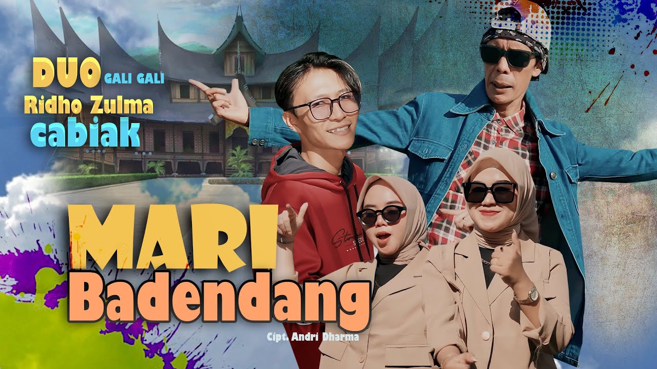 Ridho Zulma - Duo Gali Gali  -  Cabiak - Mari Badendang ( Official Music Video )