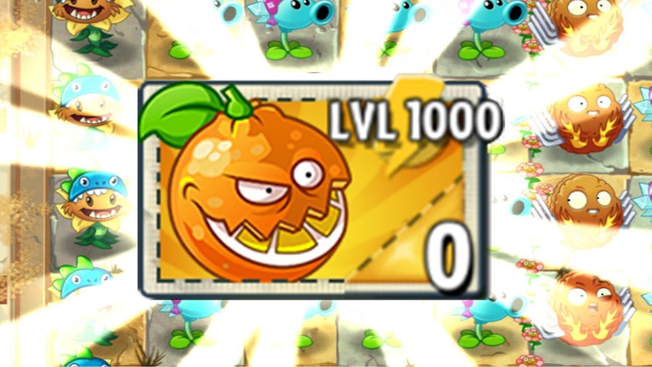 Every Plant LEVEL 1000 Power-Up! in Plants vs Zombies 2