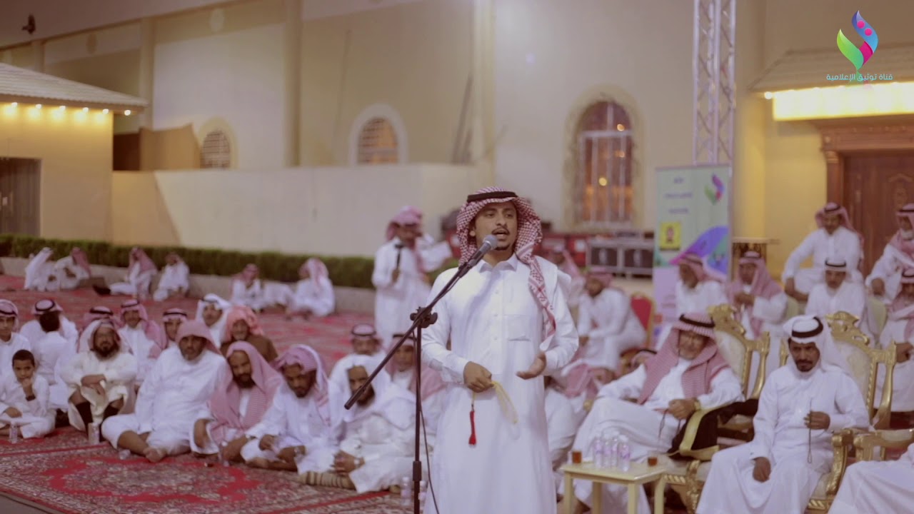 محاورة شعرية سلطان المسعودي ووصل العطياني حفل زواج الشاب / محمد بن حمدي  بن محمدالطلحي