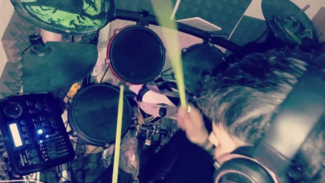 Nirvana - Smells Like Teen Spirit (drumcover) #metal #drumcover #rammstein #cover #drums #nirvana