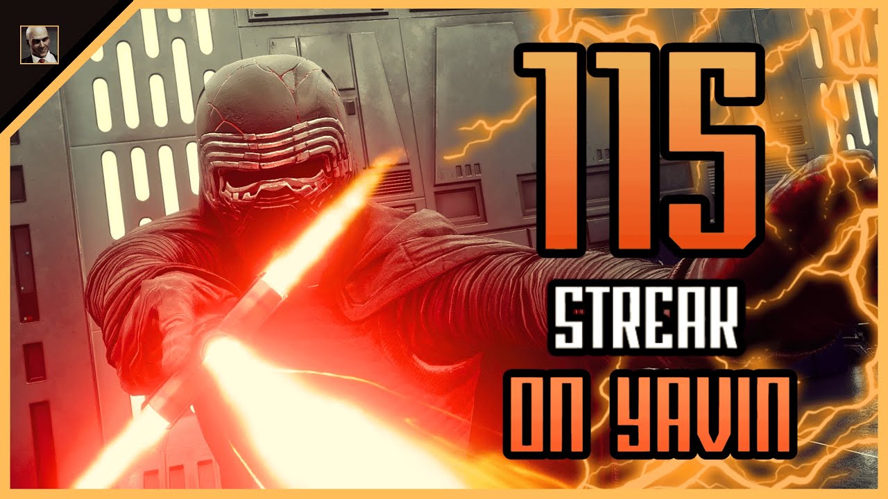 Star Wars Battlefront 2｜Kylo Ren 115 Killstreak on Yavin 4