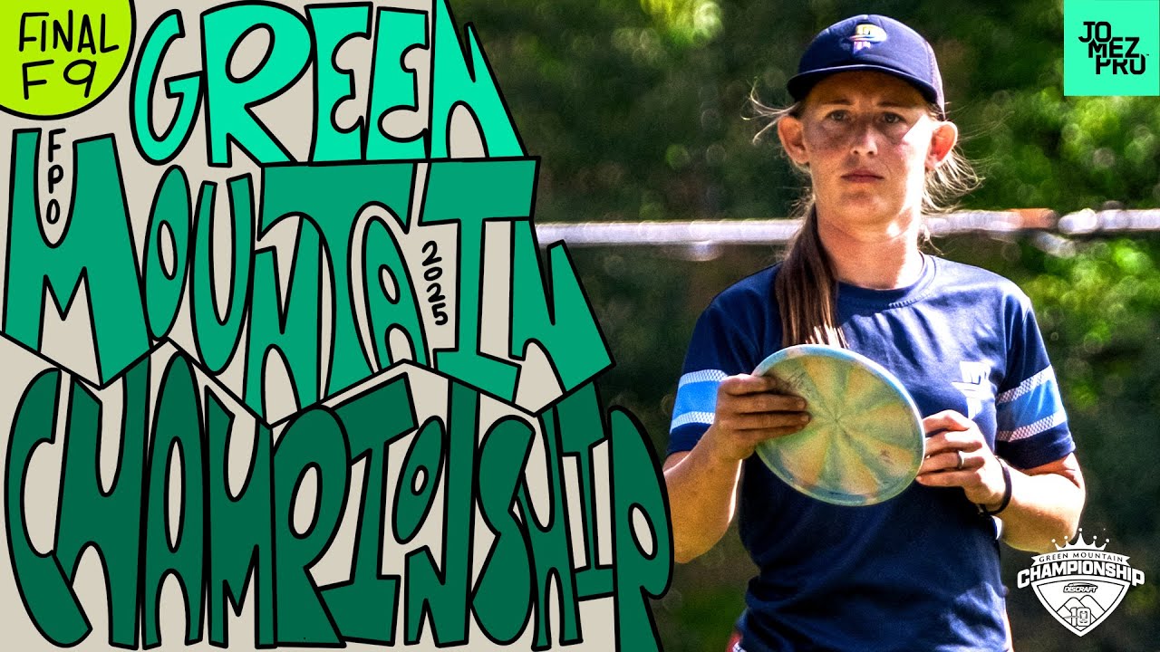 2025 Green Mountain Championship | FPO FINALF9 | Gannon, Pierce, Scoggins, Salonen | Jomez Disc Golf