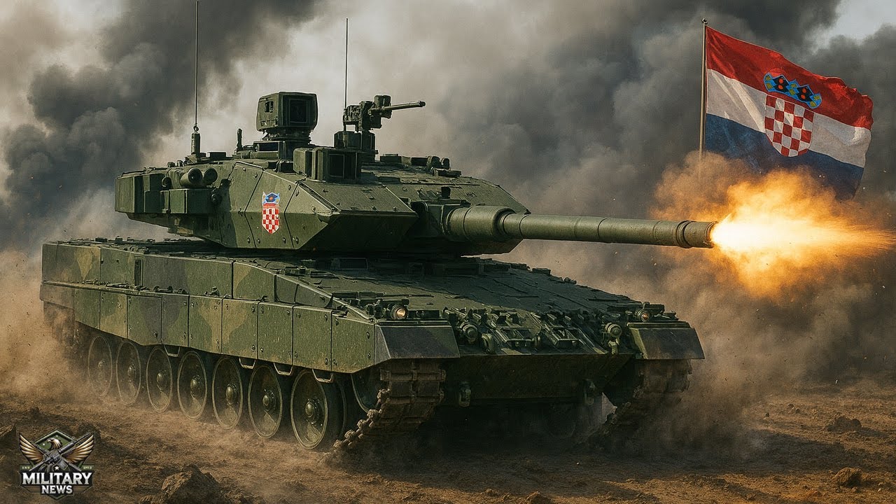 Military Power: Croatia's New Leopard 2A8 Tank Armament