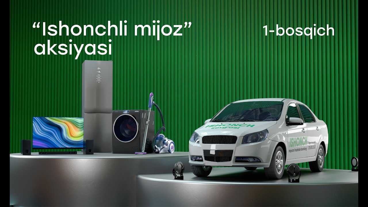 Ishonchli mijoz aksiyasi 1-bosqich JONLI EFIR