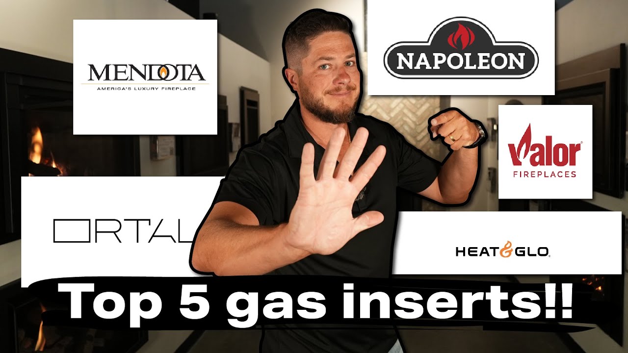 Embers TOP 5 GAS fireplace inserts ( The best performance and best looking heaters! )