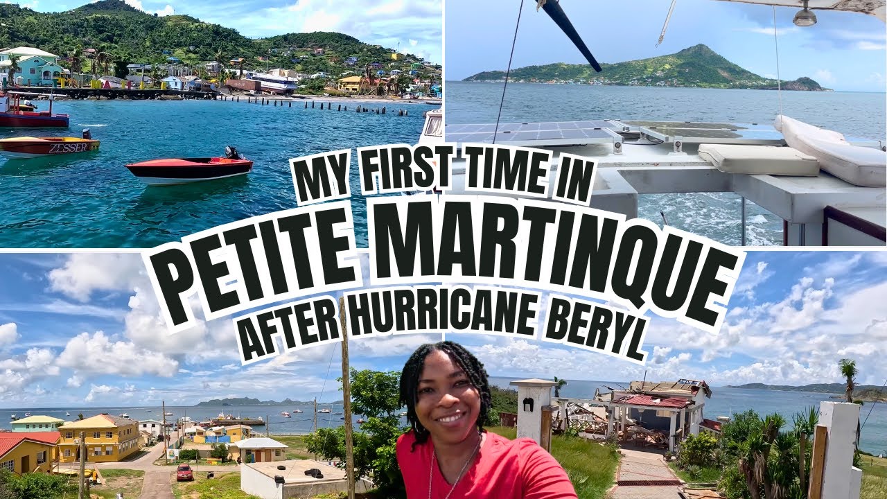 My First Time in Petite Martinique After Hurricane Beryl! | Three Months After Hurricane Beryl!