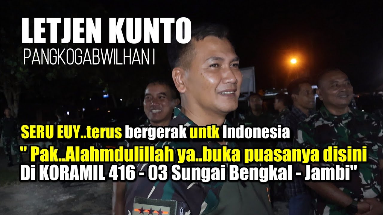 DARI PADANG LETJEN KUNTO KE JAMBI 