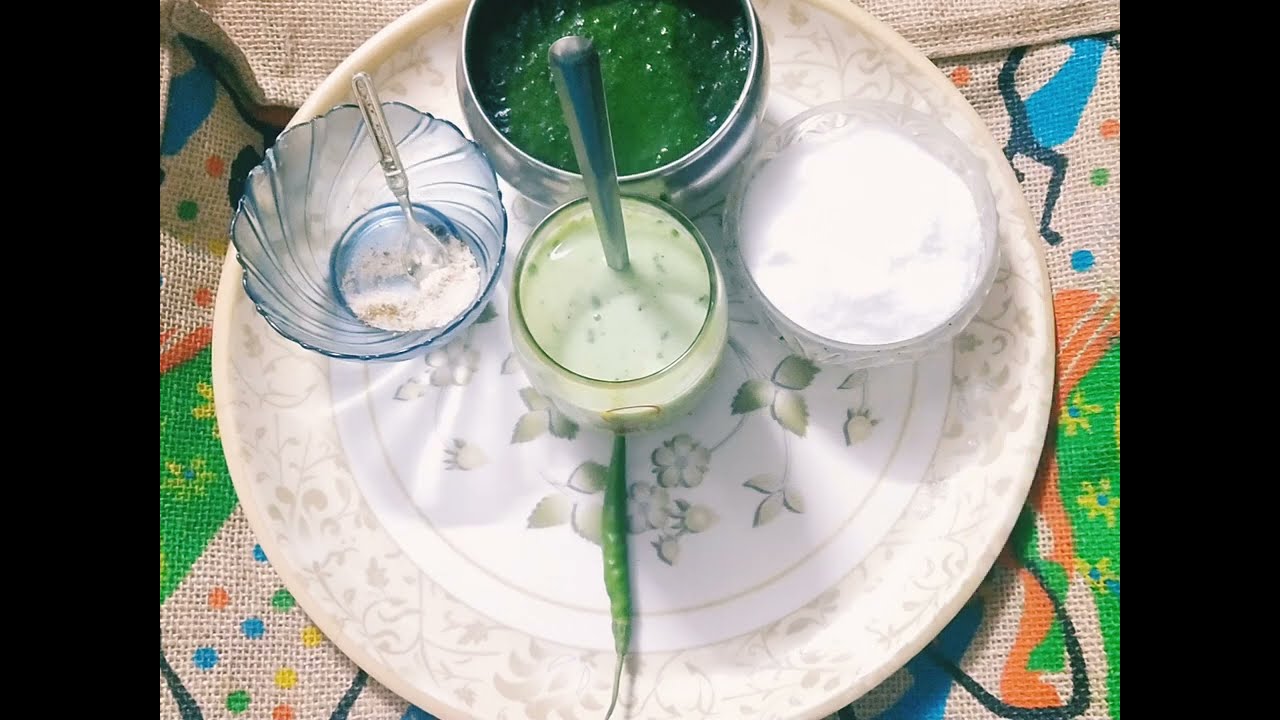 उन्हाळ्या साठी पाचक पौष्टिक शीत पेय | Butter milk with palak for summer🥛🥗@Alka Gore's delicious food
