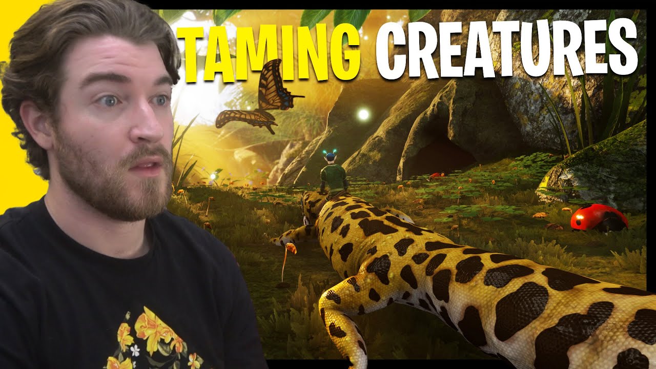 Taming & Riding the FIRST CREATURES of SMALLAND! (Smalland Gameplay EP3)