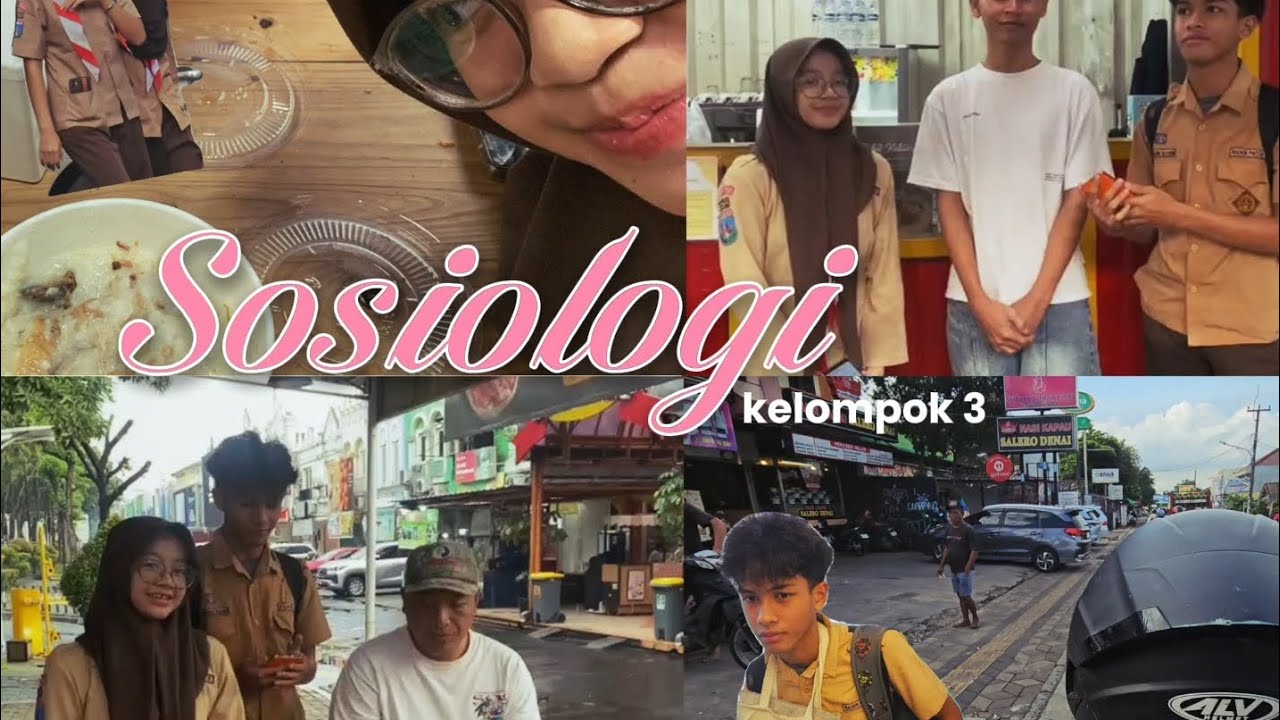 𝒮osiologi after school! - kelompok 3 💞😛