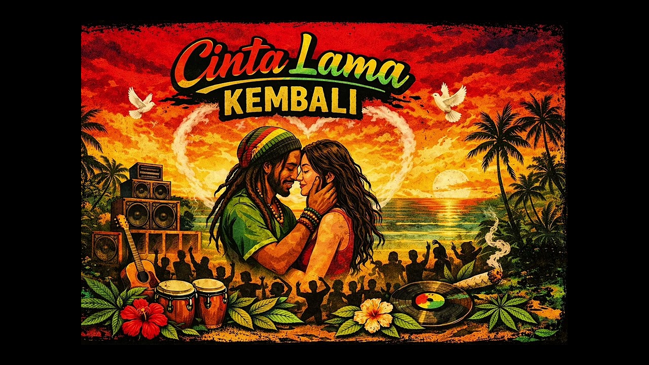 CINTA LAMA KEMBALI - REGGAE SANTAI 2026 ( LIRIK VIDEO )