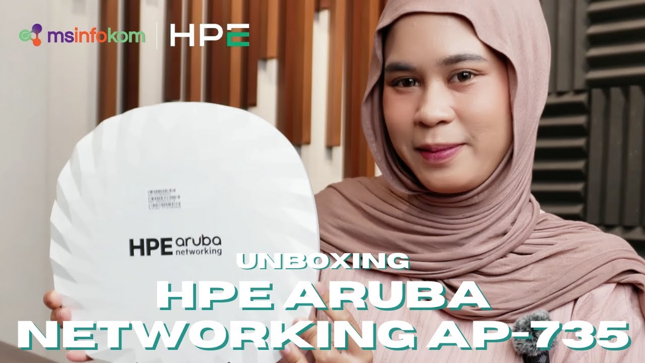Unboxing HPE Aruba Networking AP 735 | Wi-Fi 7