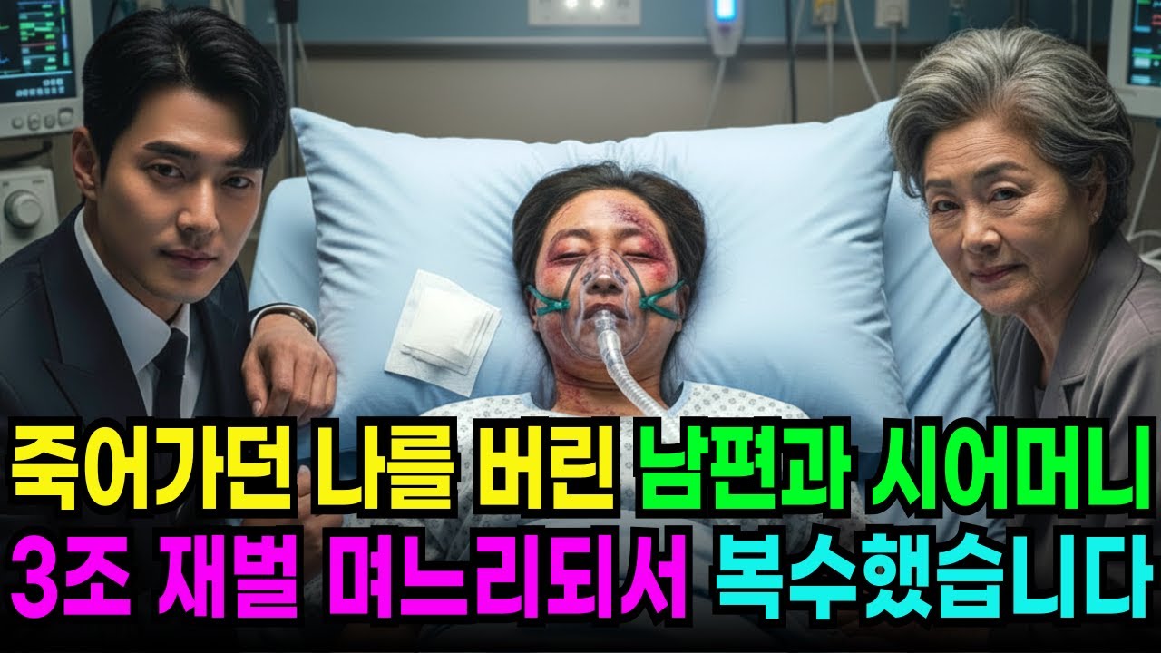 죽어가던 나를 버린 시댁식구들, 3조원 재벌 며느리로 돌아와서 완전히 박살냈습니다 감동사연｜인생사연｜반전드라마｜오디오북