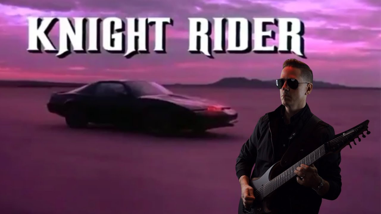Knight Rider Theme Song - Rock Guitar Cover