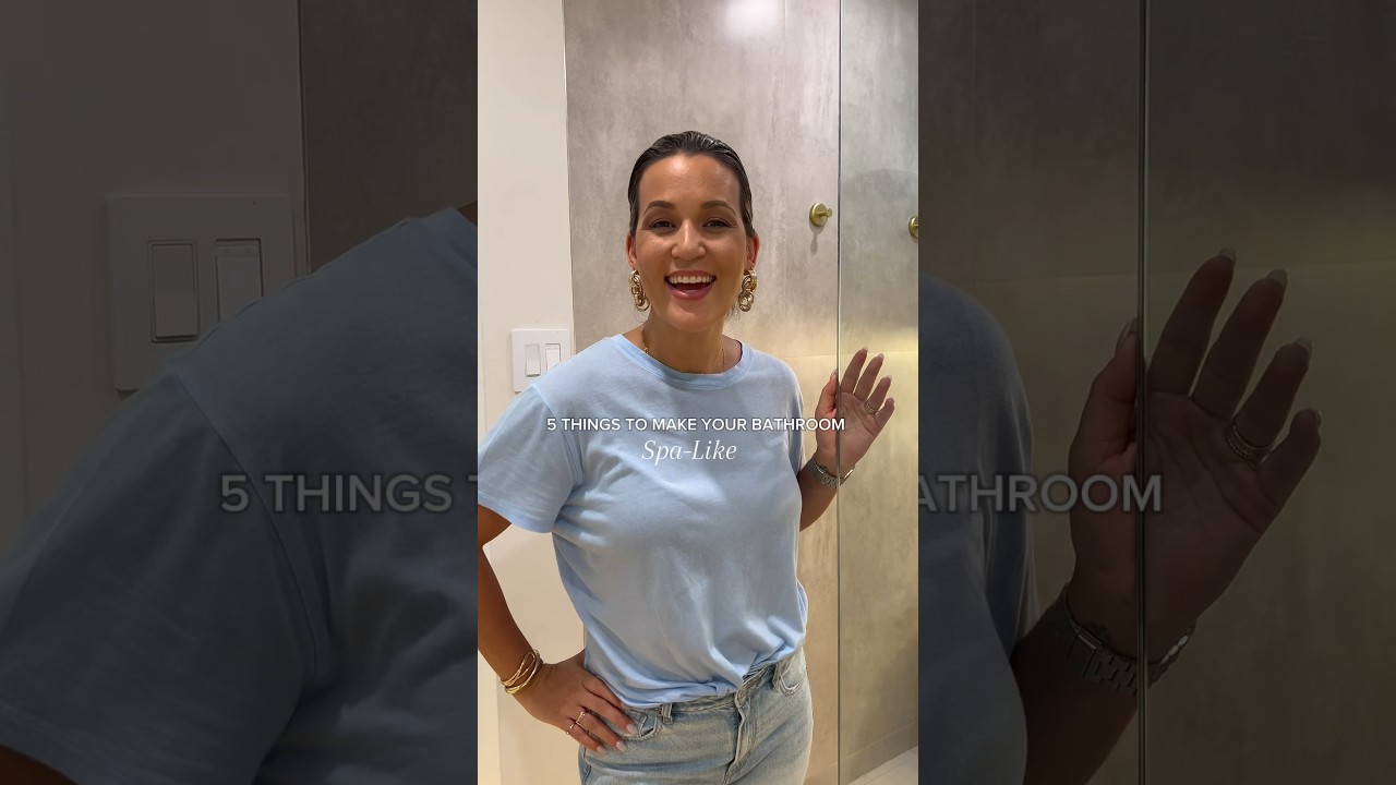 5 Things To Make Your Bathroom Spa-Like✨ 