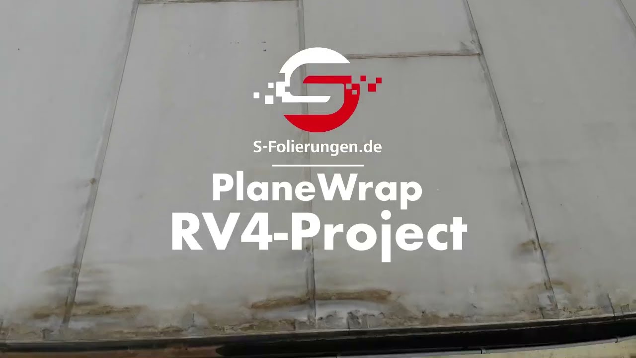S-Folierungen Flugzeug Vollfolierung RV-4 Vans Aircraft Experimental Werbetechnik