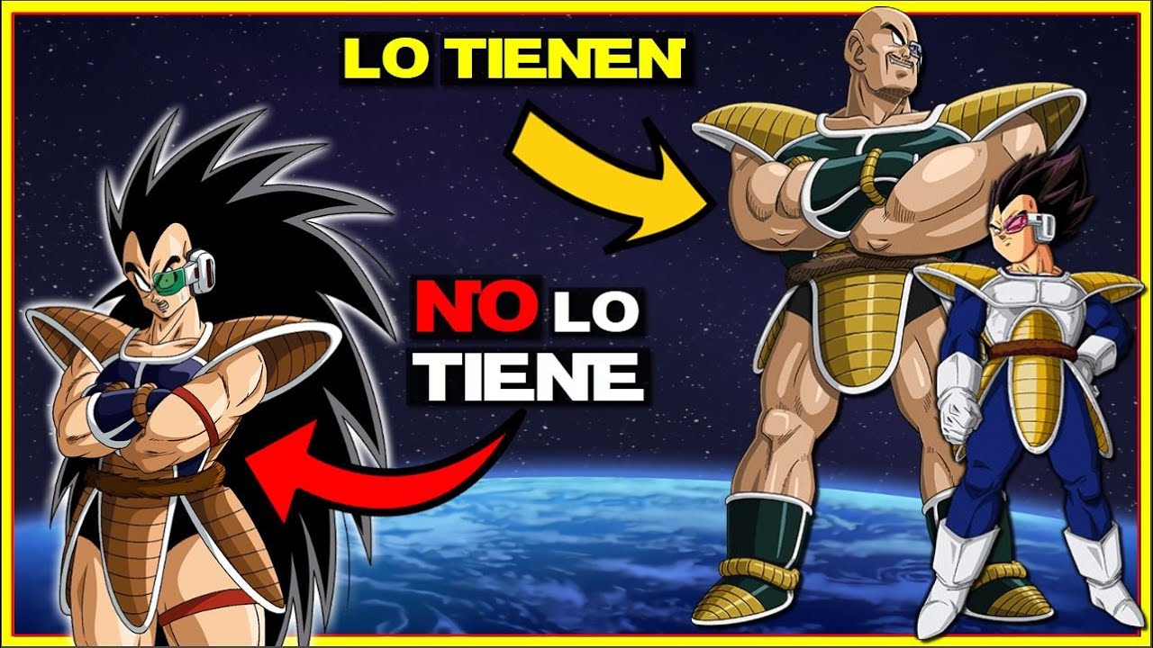 ¿Por qué RADITZ era TAN DÉBIL comparado a VEGETA y NAPPA?