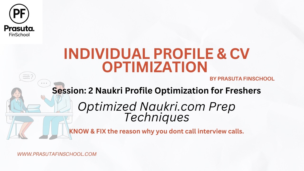 Naukri Profile Optimization for Freshers | How to Get Recruiter Calls for Accounting & US Tax Roles
