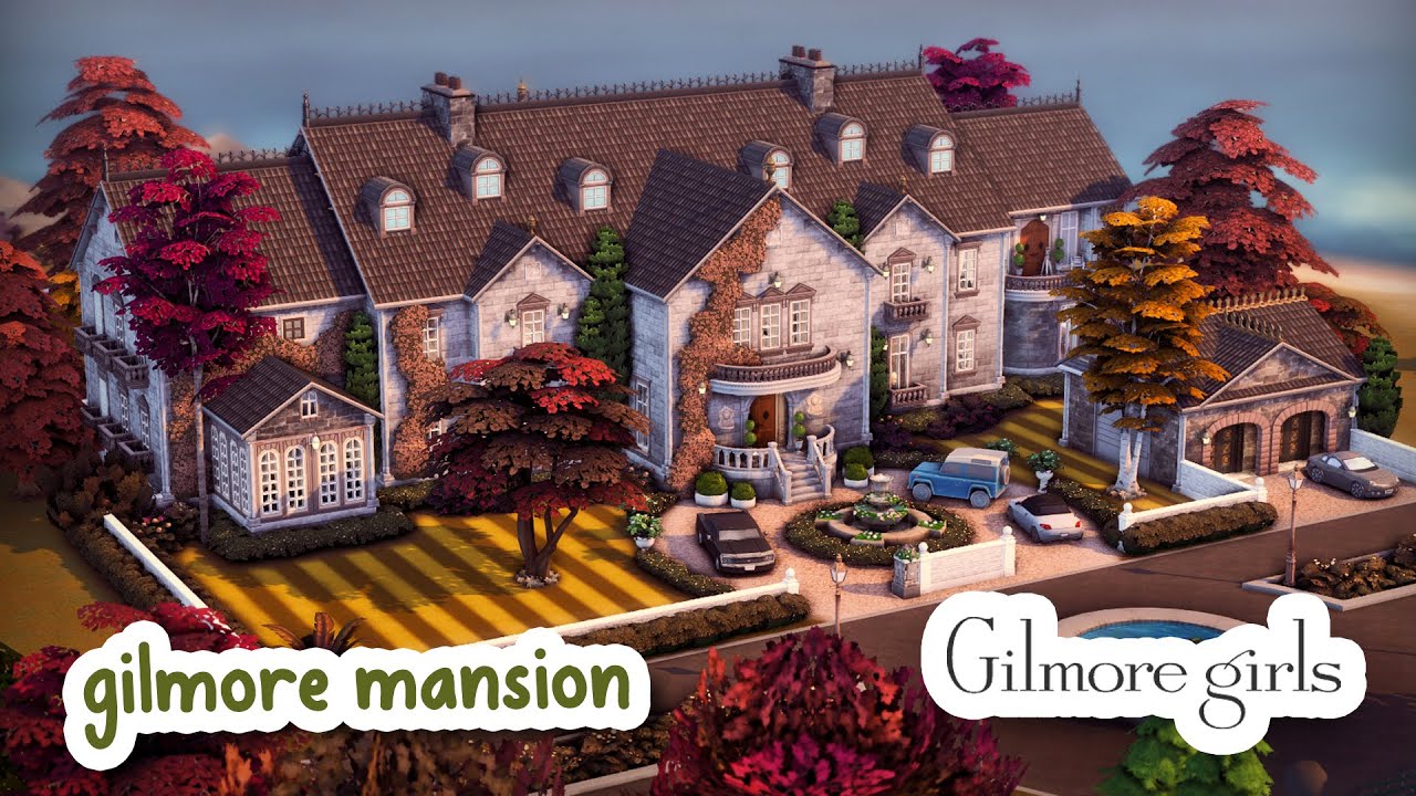 Gilmore Girls: Gilmore Mansion ⚜️ || The Sims 4 Speed Build