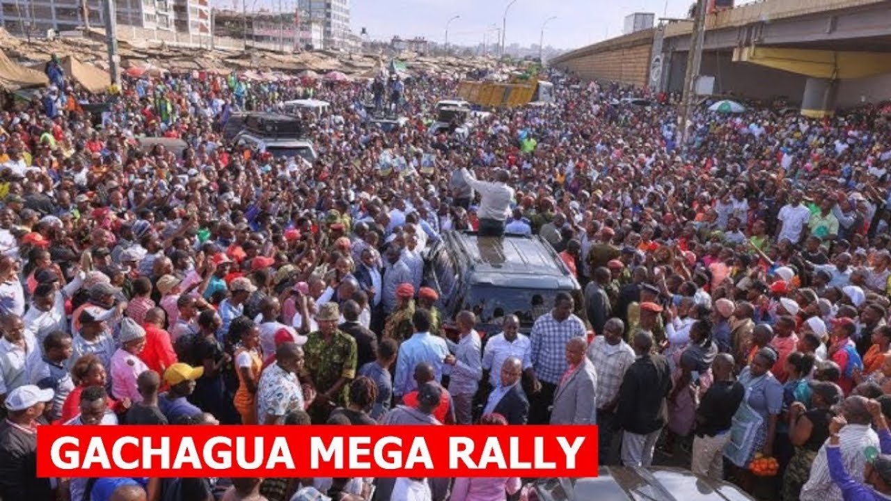 LIVE! GACHAGUA BREATHING FIRE IN KIRINYAGA AFTER MP DITCHED HIM TO SUPPORT RUTO