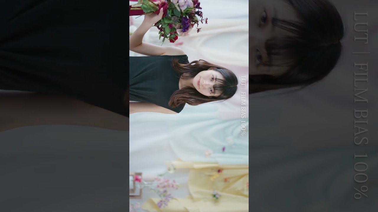 Nikon Z8 N-log RED監修 3D-LUT適用例【H.265 4K 60p ポートレート編】