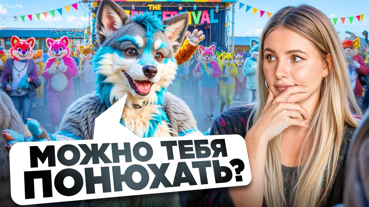 ФУРРИ ФЕСТИВАЛЬ В США 🦊 🐶 Зачем они переодеваются в животных и при чем тут ВИЧ? Ааааа???