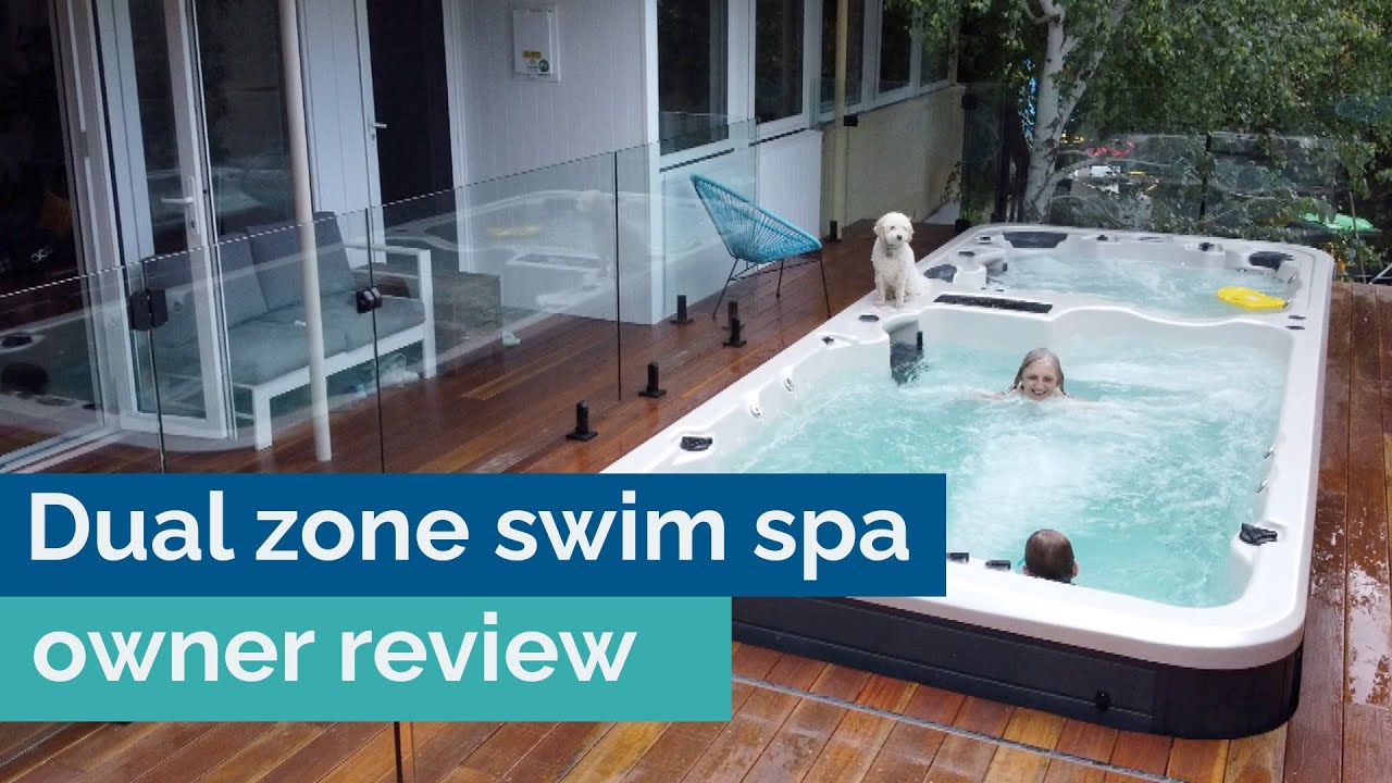Vortex Hydrozone&trade; Dual Zone swim spa review &ndash; a spa at one end and pool at the other!!!