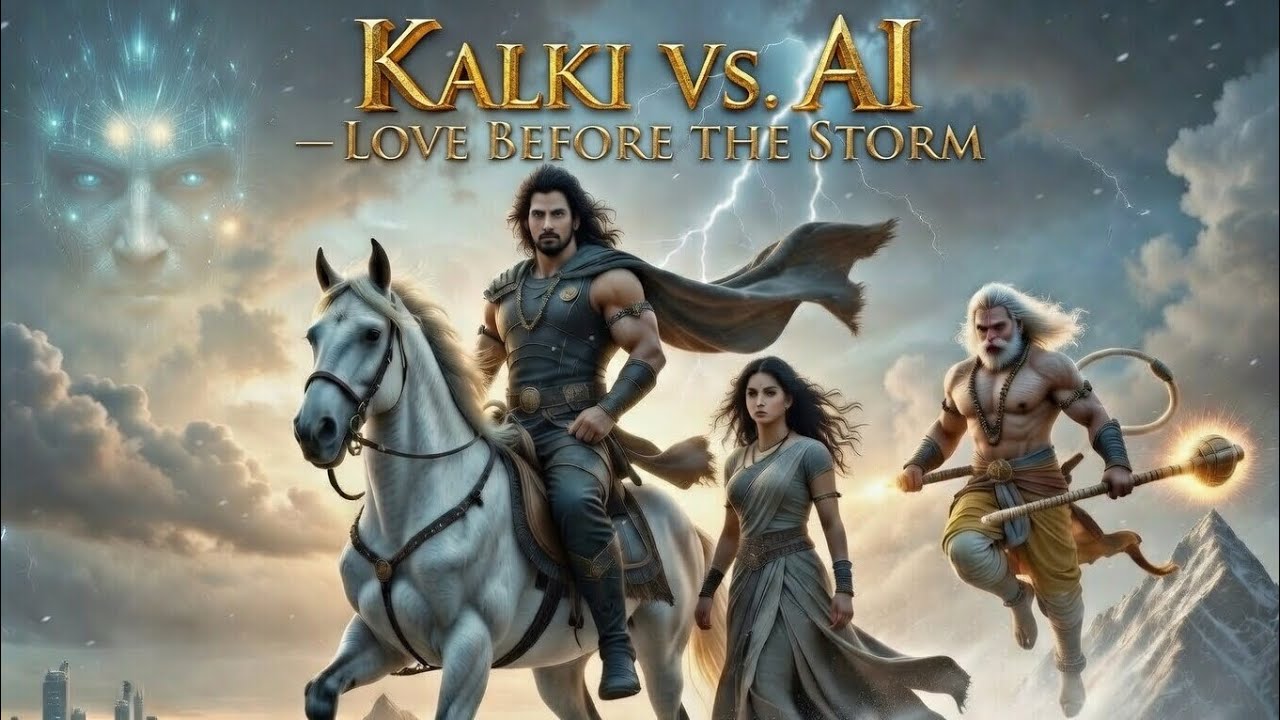 “कल्कि vs. AI “  🎥✍🏻PART-2 “Love Before the Storm”⛈️ 
