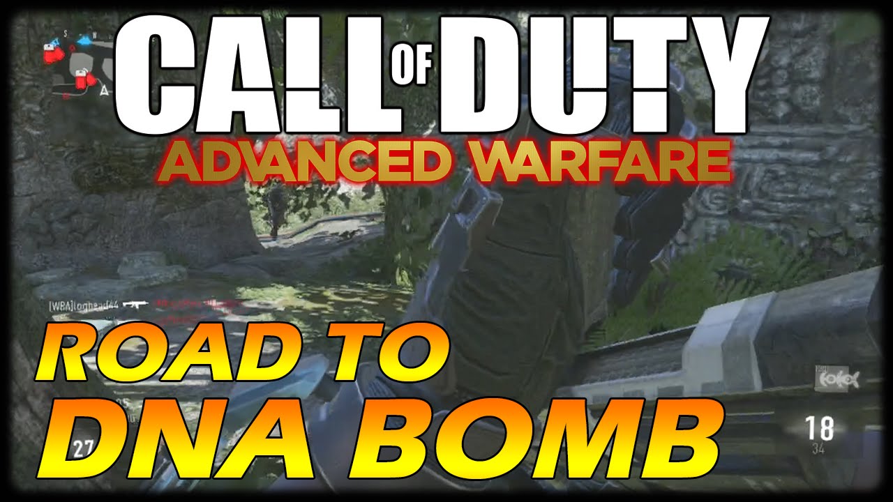 Road To DNA Bomb - PART 3 - Advanced Warfare Road To 30 Kill Streak Nuke - Multiplayer Gameplay