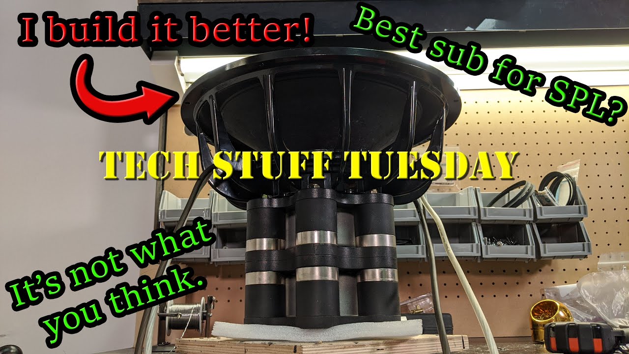I rebuilt a custom neo sub for SPL - Tech Stuff Tuesday