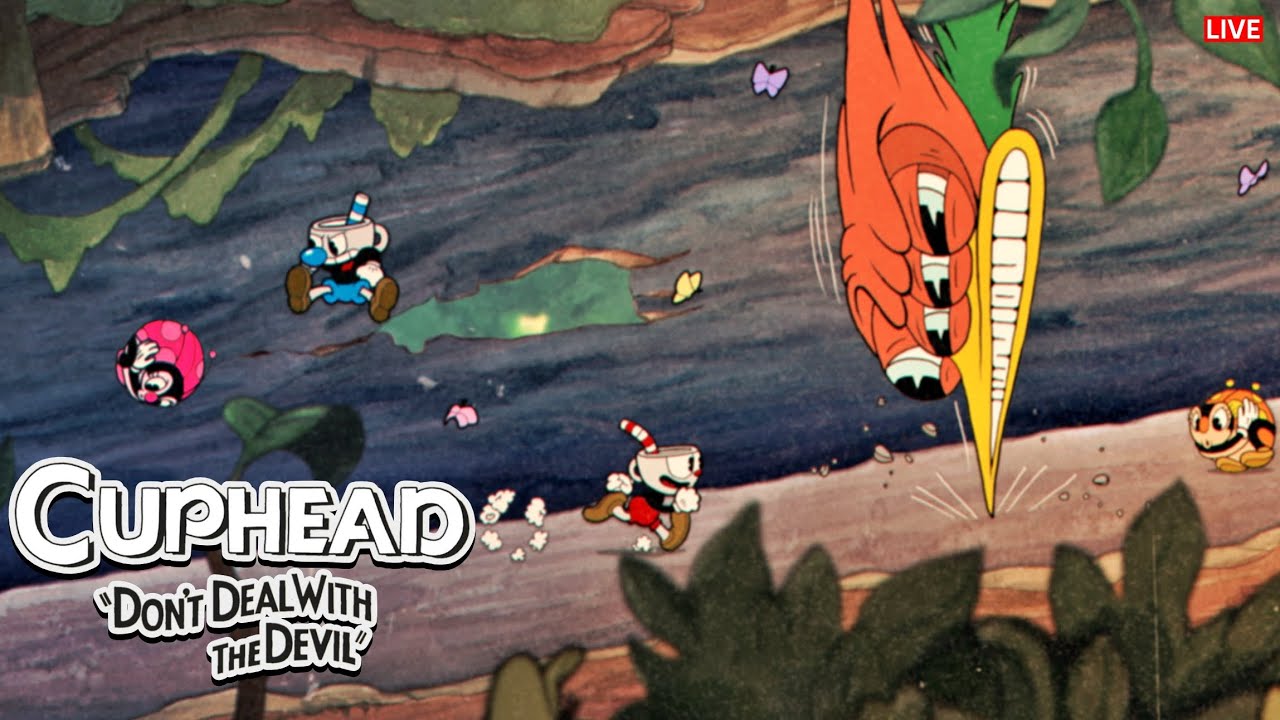 IT LOOKS SIMPLE BUT RUSH! CUPHEAD LIVE