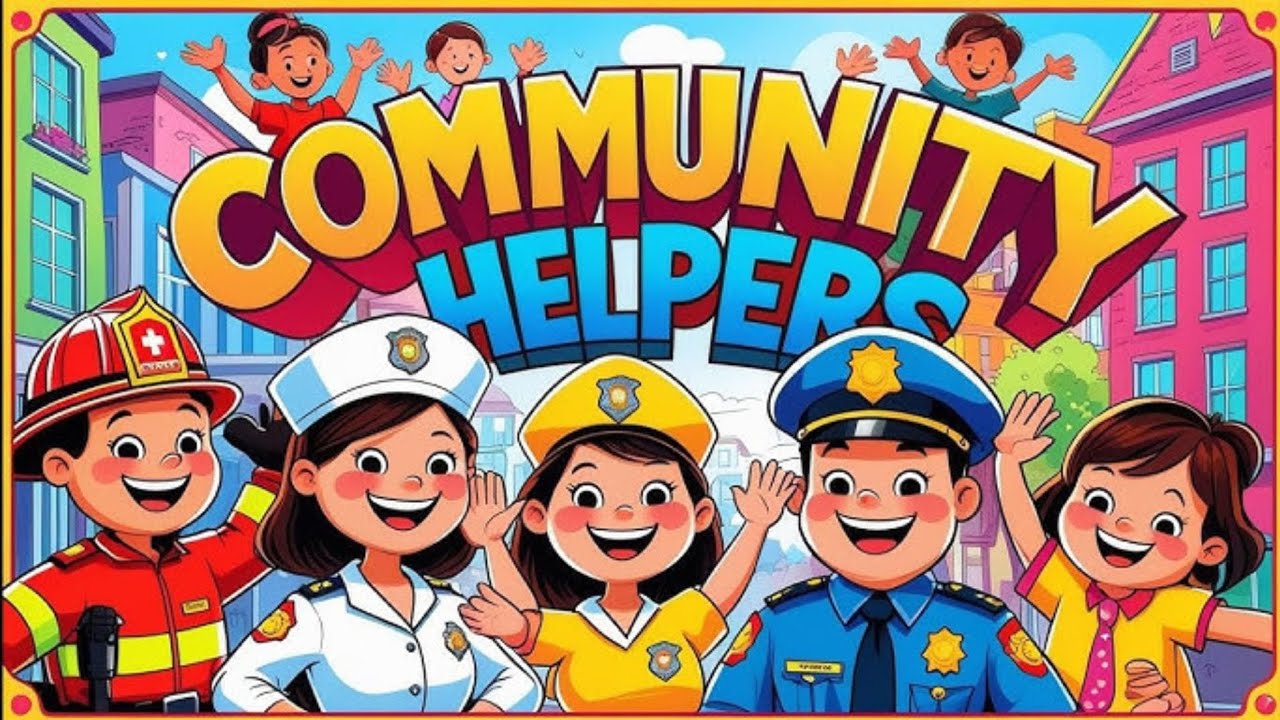 Community Helpers Song For Kids | People Who Help Us | Meet Our Everyday Heroes | Nursery Rhyme 