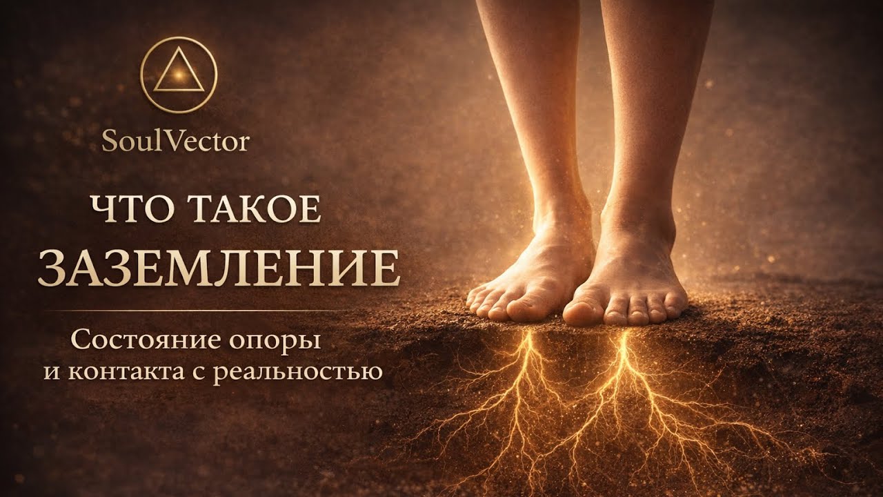 Заземление — состояние на уровне тела и психики
